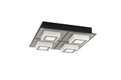 Lampen - EGLO MASIANO 1 WAND/DECKE 4L SCHWARZ/SATINIERT - 99364