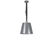 Lampen - EGLO CHERTSEY PENDELLEUCHTE E27 Ø335 SCHWARZ/ZINK - 43405