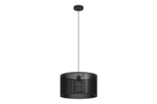 Lampen - EGLO MANBY PENDELLEUCHTE E27 Ø450 SCHWARZ - 43795