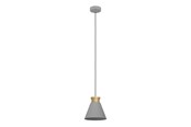 Lampen - EGLO TWICKEN ANHÄNGER E27 GRAU/GOLD - 43838