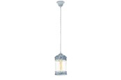 Lampen - EGLO LANGHAM PENDELLEUCHTE GRAU/BLAU - 49204