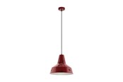 Lampen - EGLO SOMERTON PENDELLEUCHTE Ø400 ANK ROT - 49748