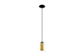 Lampen - EGLO ANDALOS ANHÄNGER E27 GOLD/KLAR - 79459