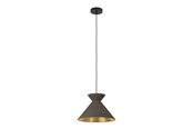 Lampen - EGLO NASTASIA ANHÄNGER E27 Ø380 CAPPUCCINO/GOLD - 900347