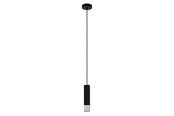 Lampen - EGLO BUTRANO ANHÄNGER GU10 SCHWARZ/SILBER - 99697