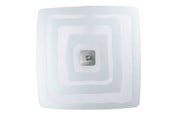 Lampen - EGLO BORGO 2 DECKENLEUCHTE SATINIERT/KLAR MIT STECKER - 27179