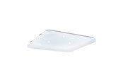 Lampen - EGLO FRANIA-S PLAFOND 530X530 50W 5900LM WEISS/KRISTALLOPTIK - 98449