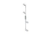 Lampen - EGLO ROSARO 1 SPOT 4X3W CHROM - 13572
