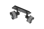 Lampen - EGLO TURROCK SPOT 2XE27 SCHWARZ - 43445