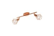 Lampen - EGLO ZAPATA SPOT 2L KUPFER - 95546