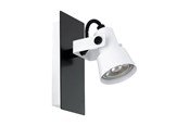 Lampen - EGLO TRILLO SPOT 400LM SCHWARZ/WEISS - 97371