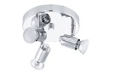 Lampen - EGLO ROSARO 1 SPOT PAD 3X3W CHROM - 13571