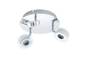Lampen - EGLO SAROLO SPOT RONDEL 3X340LM CHROM - 94491