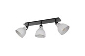 Lampen - EGLO MATLOCK WALL 3XE27 GRAU - 43829