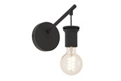 Lampen - EGLO CAPOLIVERI-E WALL L120 H140 E27 SCHWARZ - 74054