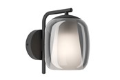 Lampen - EGLO CIAMPINO WALL H220 E27 SCHWARZ/GRAU - 901723