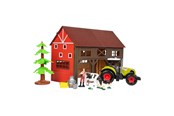 Spielzeugauto - Toi-Toys Ackers Ville Farm with Tractor Light and Sound Playset 12pcs. - 28118A