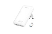 Netzteile für Laptops - 4smarts Wall Charger Flatplug Slim Dual USB-C 65W Fast Charge - 542065