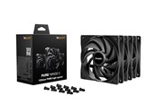 Gehäuselüfter - be quiet! Pure Wings 3 120 HS (3-pack) - Gehäuselüfter - 120mm - Schwarz - 30 dBA - BL140
