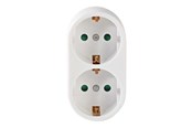 Stromkabel (Extern) - Nedis - socket splitter - 3500 Watt - PSSPL200F1WT