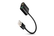 Soundkarten - AXAGON USB External Sound Card - 15 cm Cable - ADA-12