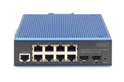 Switches - DIGITUS - switch - industrial - 8 ports - Managed - DN-651156