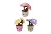 Kleine Mitbringsel für Kinder - Pocket Money Plants Plush flower 20 cm - assorted - 660632