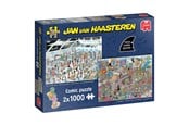 Puzzle - Jan van Haasteren Give us some space & All dressed up (2 × 1000) - 1110100540