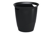 Schreibtischzubehör - DURABLE - waste basket - 16 L - black - 1701710060
