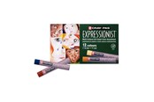 Utensilien zum Schreiben und Zeichnen - Sakura - Cray-Pas Expressionist Set 12 Oil Pastels Multi-Cultural - XLP12SA
