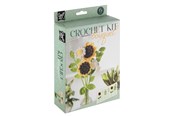 Kunst & Handwerk Ausstattung - Creative Craft Group CROCHET KIT Crochet kit FLOWERS Yellow - CR1737/GE