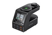 Handys - Adapter und Ladegeräte - BlitzWolf FW10 10-in-1 Wireless Alarm Clock Charger - Black - BW-FW10