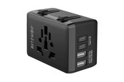 Tablets - Adapter & Ladegeräte - BlitzWolf BW-TA1 4-in-1 Travel Adapter 2xUSB + C + PD 20W - BW-TA1
