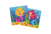 Spielzeug - Folat BV - Mermaid Napkins 20 pcs. - 65212