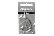 Kunst & Handwerk Ausstattung - Creativ Company - Key hook Silver plated 2 pcs. - 61163