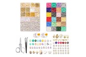 Hobby-Zubehör - Pro Bohème Schmuckset - Heishi- & Charm-Perlen - 6000 Stk. - 7110-3