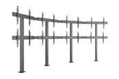 Wandhalterungen, AV-Halterungen & AV-Möbel - Multibrackets M Pro Series stand - single side - for 4x2 video wall - micro adjustable arms - black - Max 240 kg - recommended for 65" - 7350022731097