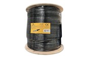Netzwerk - Kabel - Gembird Cablexpert bulk cable - 305 m - black - Schwarz - 305m - FPC-6004GE-SO-OUT