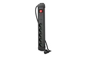 Stromkabel (Extern) - Lanberg SP1 - power strip - 2500 Watt - SP1-05E-0150-BK