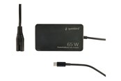 Netzteile für Laptops - Gembird - USB-C power adapter - power delivery GaN fast - 65 Watt - NPA-AC-PDQC65-01