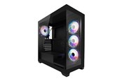 Gehäuse - LC Power 715B - midi-tower - ATX - Gehäuse - Tower - Schwarz - LC-715B-ON