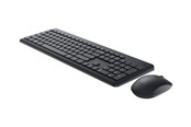 Tastaturen - Dell Keyboard and Mouse KM3322W - keyboard and mouse set - QWERTZ - German - black - with 3-year NBD Advanced Exchange Input Device - Tastatur & Maus Set - Deutsch - Schwarz - KM3322W-R-GER