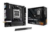 Mainboard - ASRock A620AI WiFi Mainboard - AMD A620A - AMD AM5 socket - DDR5 RAM - Mini-ITX - 90-MXBT50-A0UAYZ