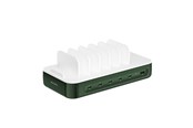 Handys - Adapter und Ladegeräte - 4smarts Charging station Team 100W 1x USB-A port 5x USB-C ports includes 6 cables green - 541282