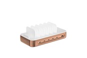 Handys - Adapter und Ladegeräte - 4smarts Charging station Team 100W 1x USB-A port 5x USB-C ports includes 6 cables copper - 541280