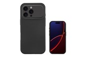 Handys - Cover & Cases - 4smarts iPhone 17 Pro Max Silicone Case Cupertino MagSafe compatible black - 541571