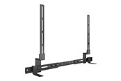 Wandhalterungen, AV-Halterungen & AV-Möbel - Multibrackets M mounting kit - integrated - for sound bar - universal with clamp - black - Max 10 kg - recommended for 86" - 7350073730117