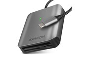 Speicherkarten Lesegerät/Adapter - AXAGON SuperSpeed USB-C - SD / microSD / CF - UHS-II Card Reader - CRE-S3C
