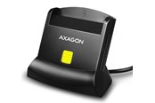 Speicherkarten Lesegerät/Adapter - AXAGON USB-A Smart Card / ID Card Reader & SD / microSD / SIM Card Reader - CRE-SM2