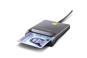 Speicherkarten Lesegerät/Adapter - AXAGON USB-A Smart Card / ID Card FlatReader - CRE-SM3T